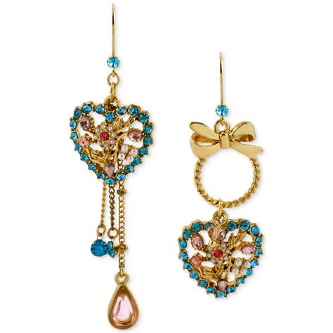 betsey johnson pearl|betsey johnson earrings women.